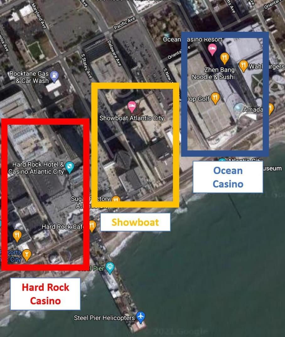 Beachfront 2Br 3Ba Condo By Cozysuites アトランティックシティー エクステリア 写真